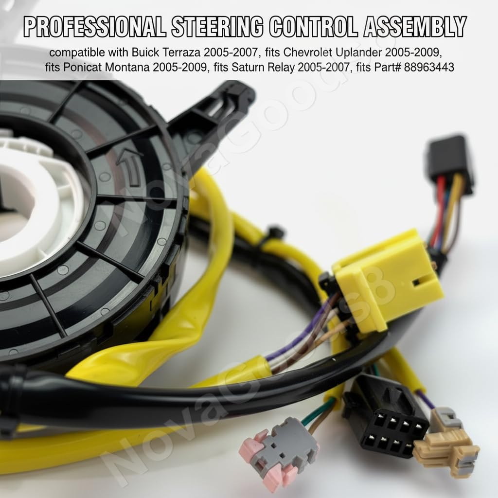 Dash Clock for Dashboard Spring Replacement for Buick Terraza 2005-2007,Chevrolet Uplander 2005-2009, Pontiac Montana 2005-2009,Saturn Relay 2005-2007