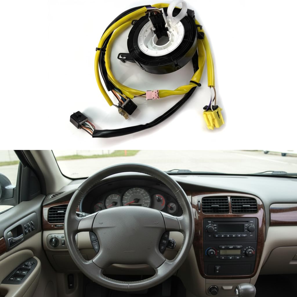 Dash Clock for Dashboard Spring Replacement for Buick Terraza 2005-2007,Chevrolet Uplander 2005-2009, Pontiac Montana 2005-2009,Saturn Relay 2005-2007