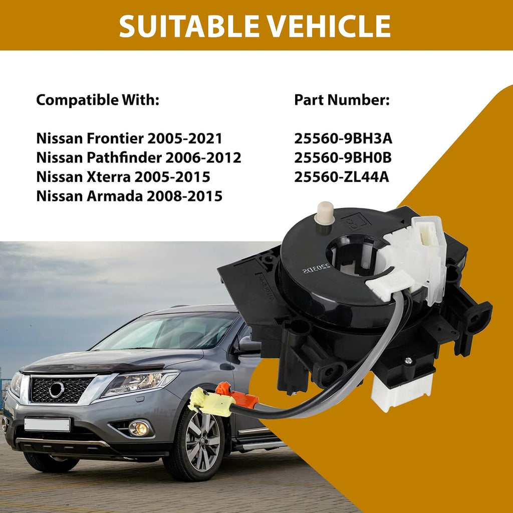 Premium Auto Part Compatibility with Nissan Frontier 2005-2021, Nissan Pathfinder 2006-2012, Xterra 2005-2015, Armada 2008-2015, Easy Install OEM Replacement Part
