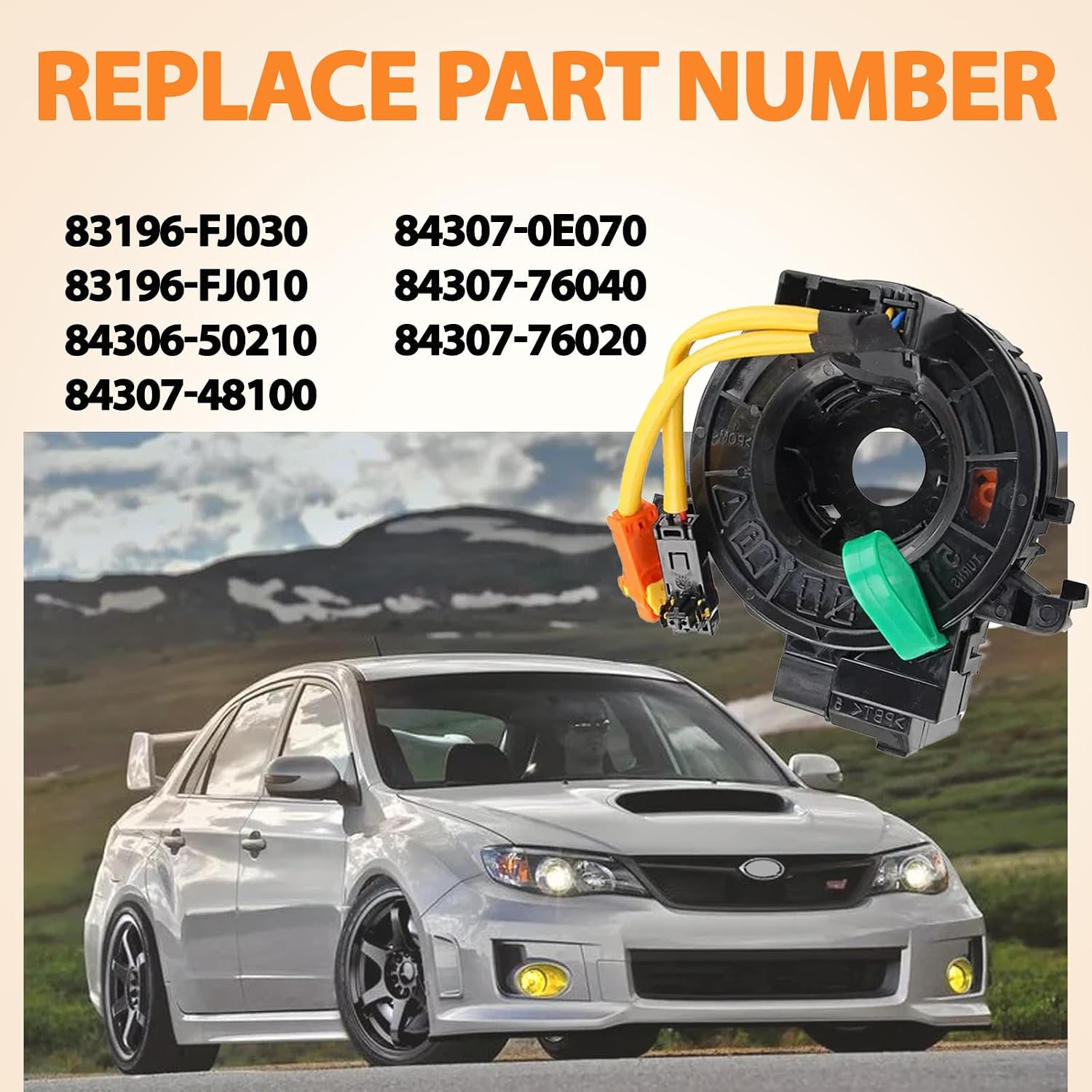Premium Auto Part Compatibility with Subaru Outback/Legacy 2013-2020, Forester 2014-2018, Crosstrek 2013-2020, WRX 2015-2020 Easy Install OEM Replacement Part
