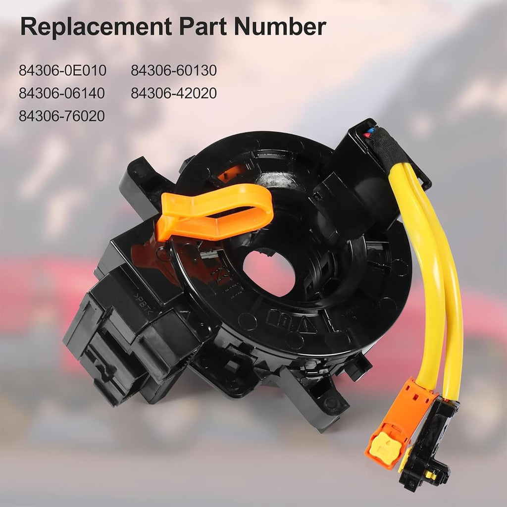 Replacement 84306-48030/0E010 Clock Suspension Springs Part | for Toyota Tacoma, Tundra, Camry, Corolla, RAV4, Prius, Sienna, 4Runner, Highlander, Avalon, Yaris, Sequoia