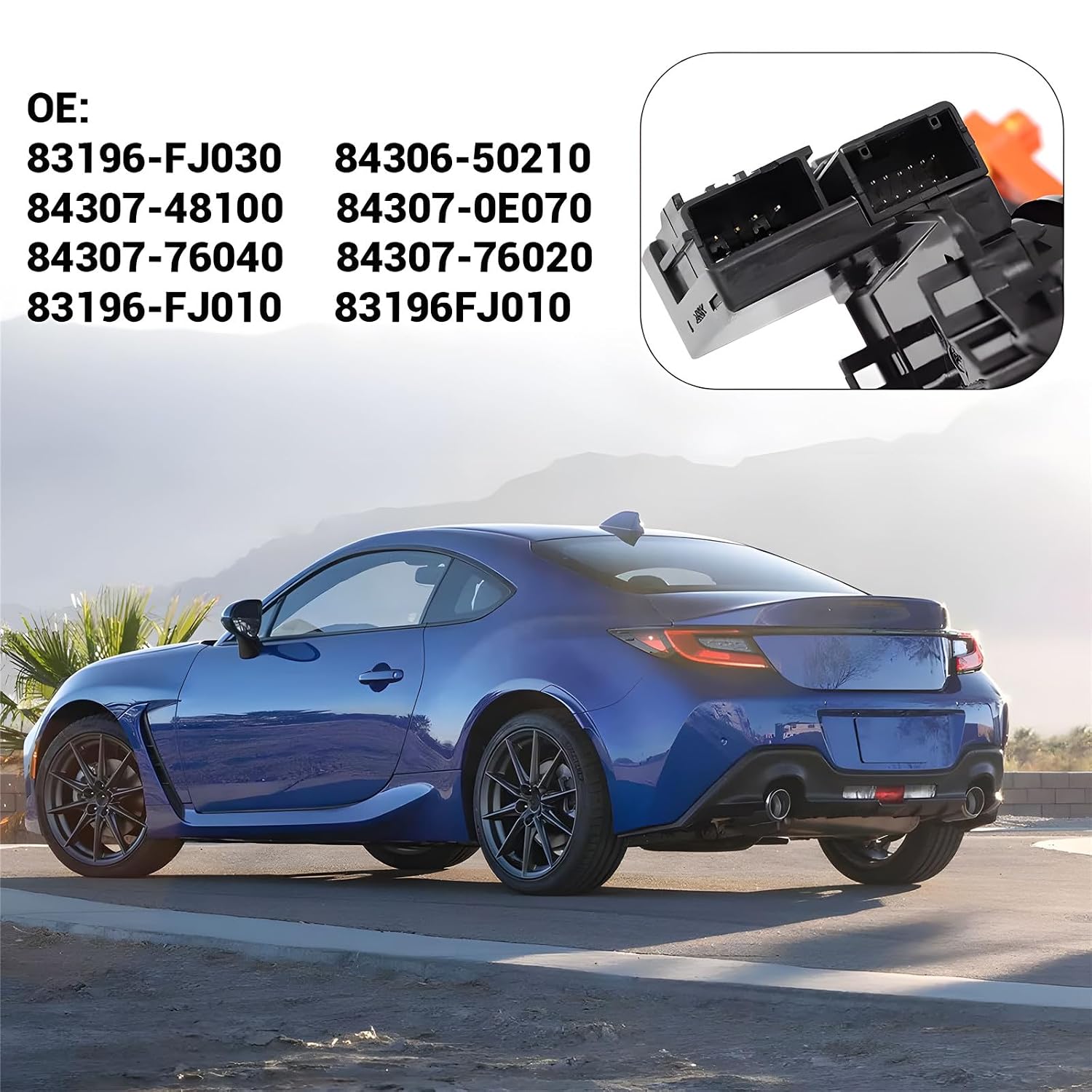 Replacement 83196-FJ010 Clock Suspension Springs Part for Subaru Outback/Legacy/Crosstrek/Impreza 2013-2021, Forester 2014-2018, WRX 2015-2020, Ascent 2019-2021, BRZ 2017-2020